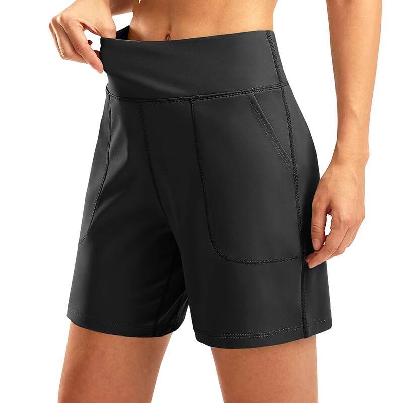 Seamless Sport For Women Summer Elastic Scrunch High Waist Push Up Tummy Control Gym Fiess Workout Yoga Shorts dongdumaoyi