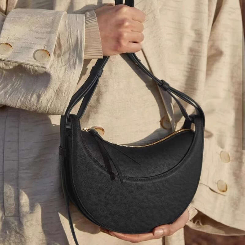 designer bag Luxury bag French Niche Crescent New High-End Saddle Single Shoulder Crossbody Underarm Bag for Women