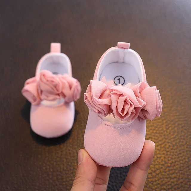 Baby Princess Shoes Flower Princess Walking Shoes Soft Soled Shoes Baby ShoesJ250930