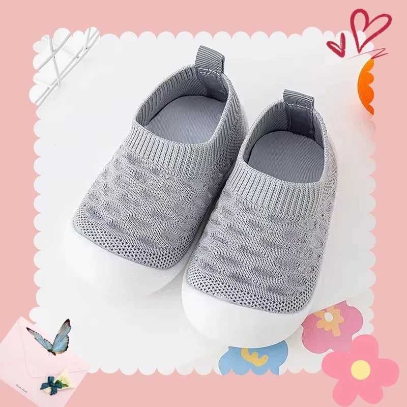 Spring and Summer New Breathable Baby Walking Shoes Indoor Anti Slip Baby Walking Shoes Soft Soled Front Shoes Boys and GirlsJ250930