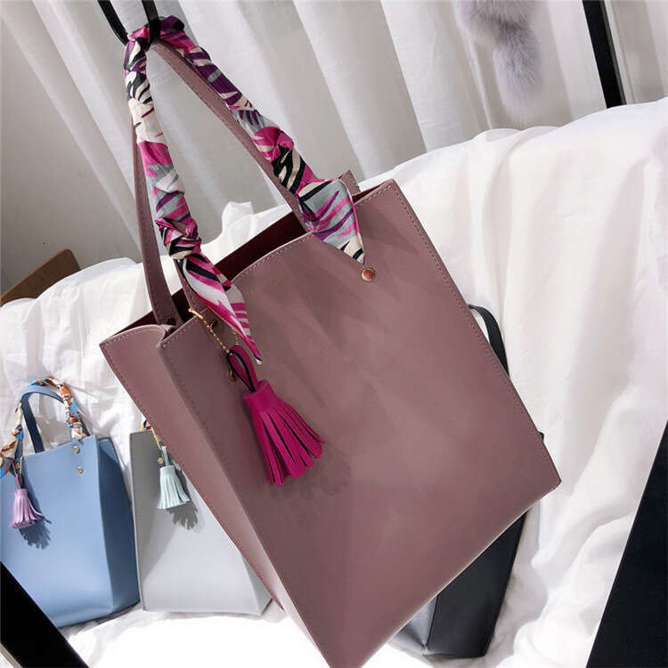 designer bag Luxury bag Korean Style Trendy New Macaron Color Simple Mother-Daughter Tote Handbag Shoulder Crossbody Large Bag