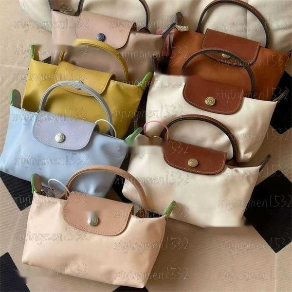 Totes Designer Bags Longchamp Dumpling Nylon Handbag Mini Crossbody Ecofriendly Tote Versatile Shoulder Phone Bag Handbag Shopping Portab