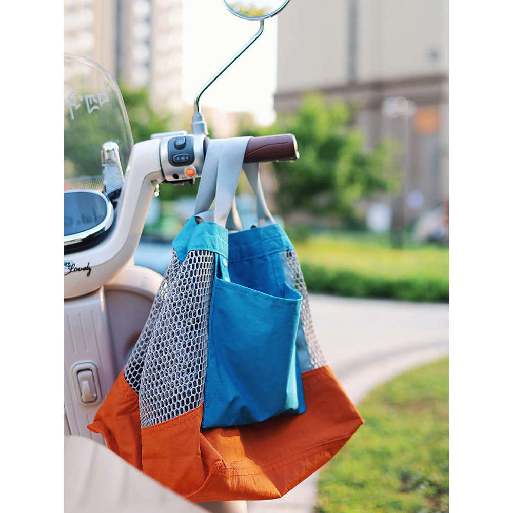 designer bag Luxury bag New Fashion Mesh Beach Portable Large Capacity Outdoor Travel Storage Nylon Shoulder Tote Bag for Women