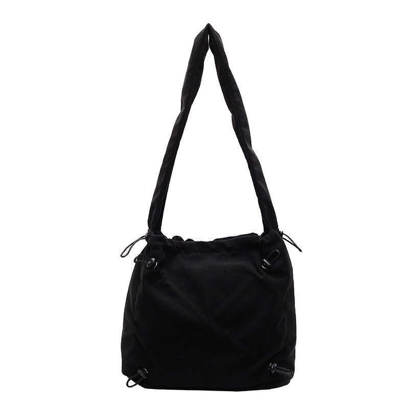 designer bag Luxury bag Fashion Casual Corduroy Large Capacity Single Shoulder Women's New Versatile Crossbody Bucket Underarm Tote Bag