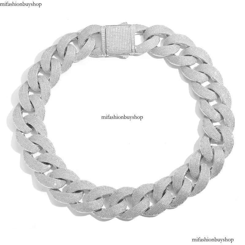Elegant Mens Fashion Jewelry: Premium 35MM Cuban Chain Necklaces Featuring Sparkling Cubic Zirconias & Durable Gold Coating