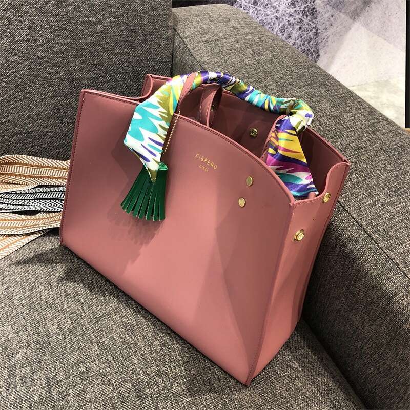 designer bag Luxury bag New Fashion Simple Large Handbag OL Intellectual Women's Tote Briefcase Shoulder Mother-Daughter Bag