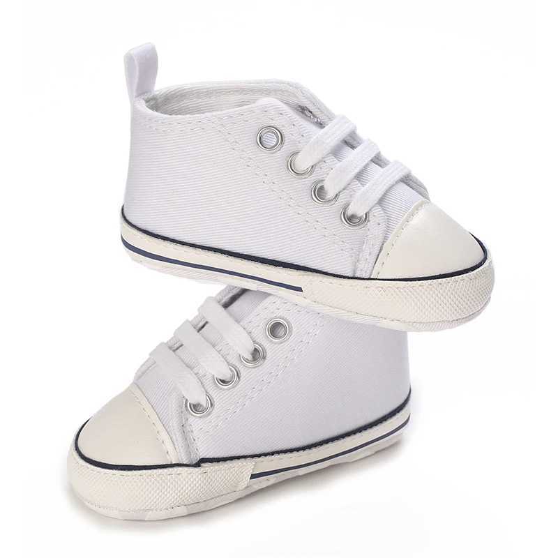 018 Months Newborn Baby Shoes Classic Fashion Casual Sports Shoes for Boys and Girls Non slip Soft Sole Walking ShoesJ250930