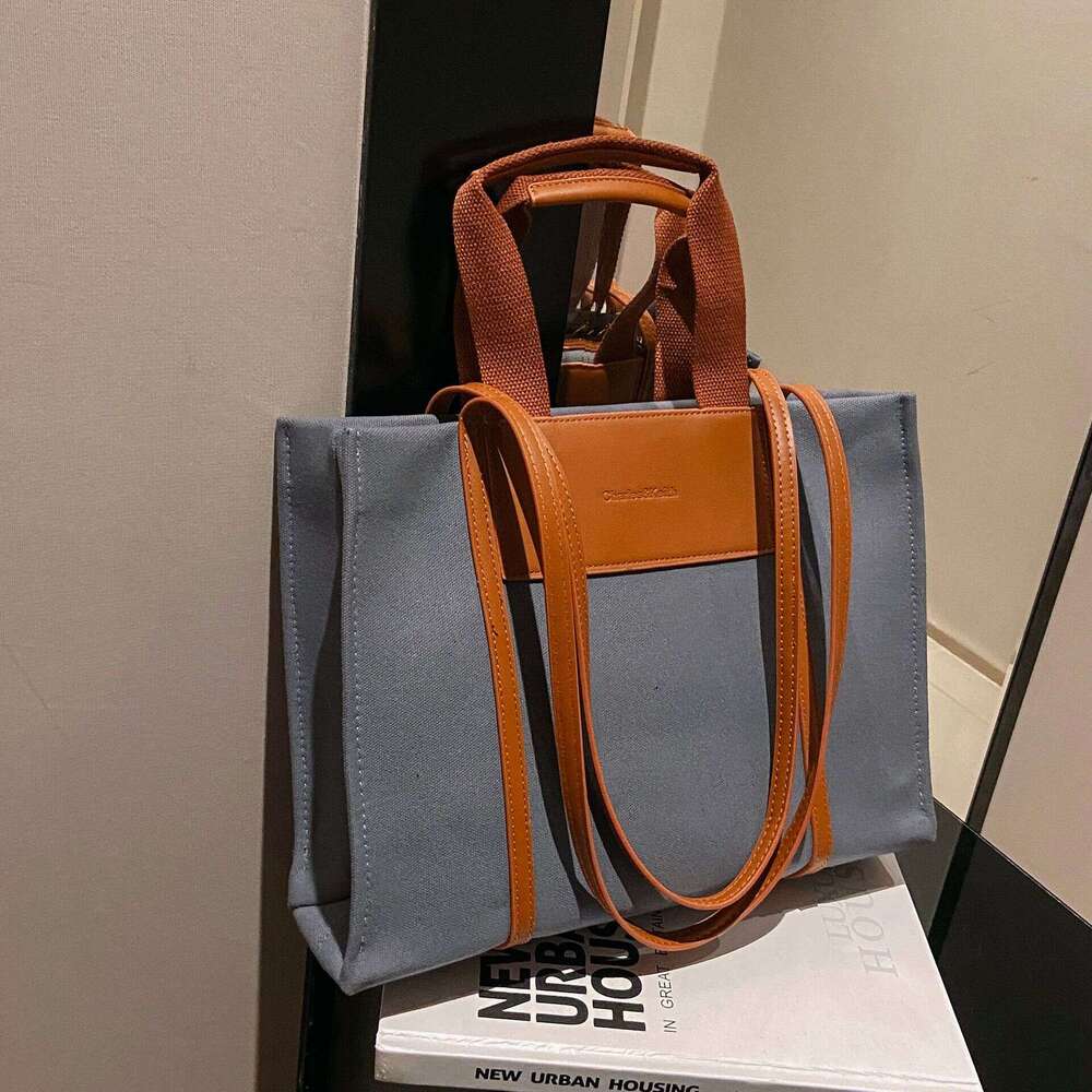 designer bag Luxury bag New Women's Shopping Korean Fashion Tote Simple Canvas Shoulder Bag for Women