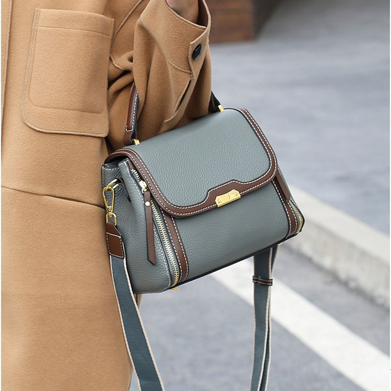 New high-end hot selling handbag shoulder bag genuine leather women's bag designer bag crossbody bag women's large capacity bag