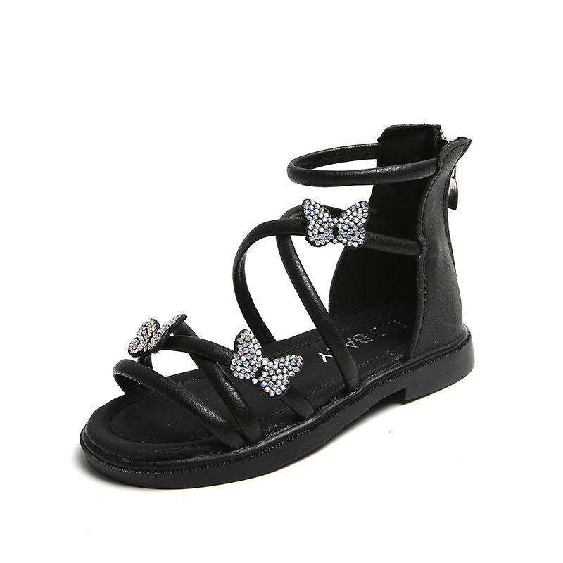 Toddler Summer Sandals For Girls 2025 Kids Designer Shoes Kidszworld Girl Sandals Beach Sandals For Kids Size US6C-US13C 22-31 K0677