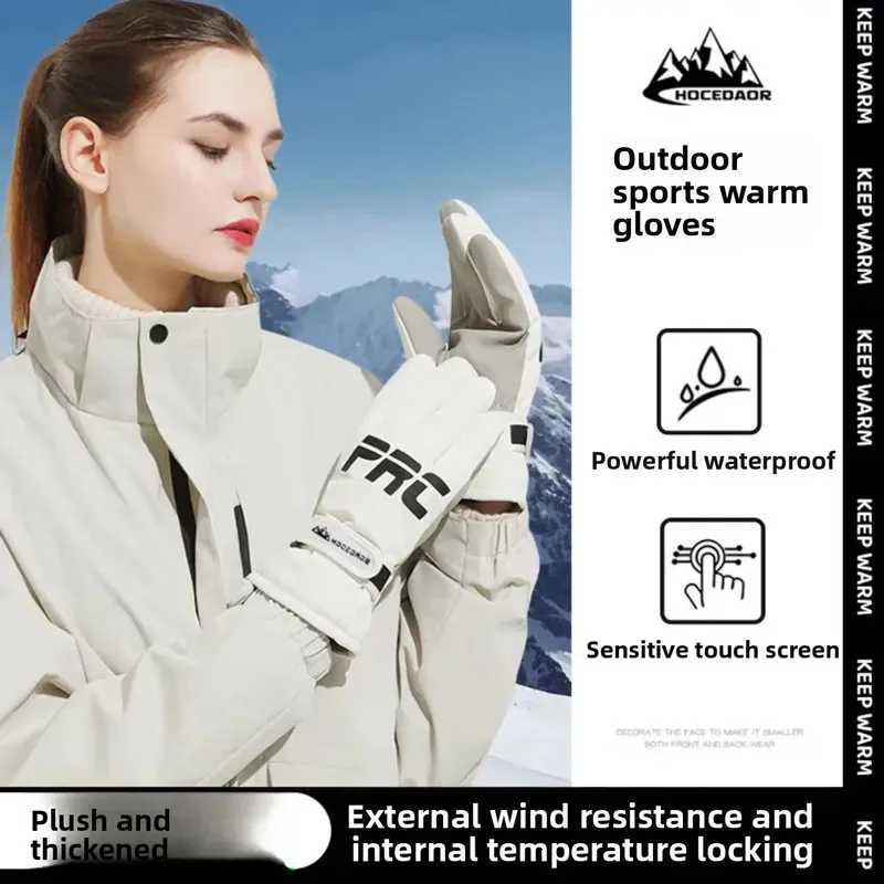 Unisex ThermalLock Winter Gloves Thick Fleece Lined WaterProof Touchscreen for Skiing Cycling Snow Activities Cold Protection Z250925