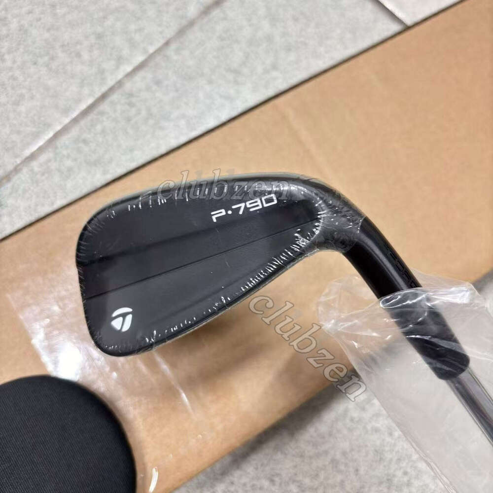 Golf Clubs Irons Taylor black P790 Free fast Shipping 4-9P-R/S Flex Steel Shaft with Head Cover The 4generations Latest version Brand New Iron