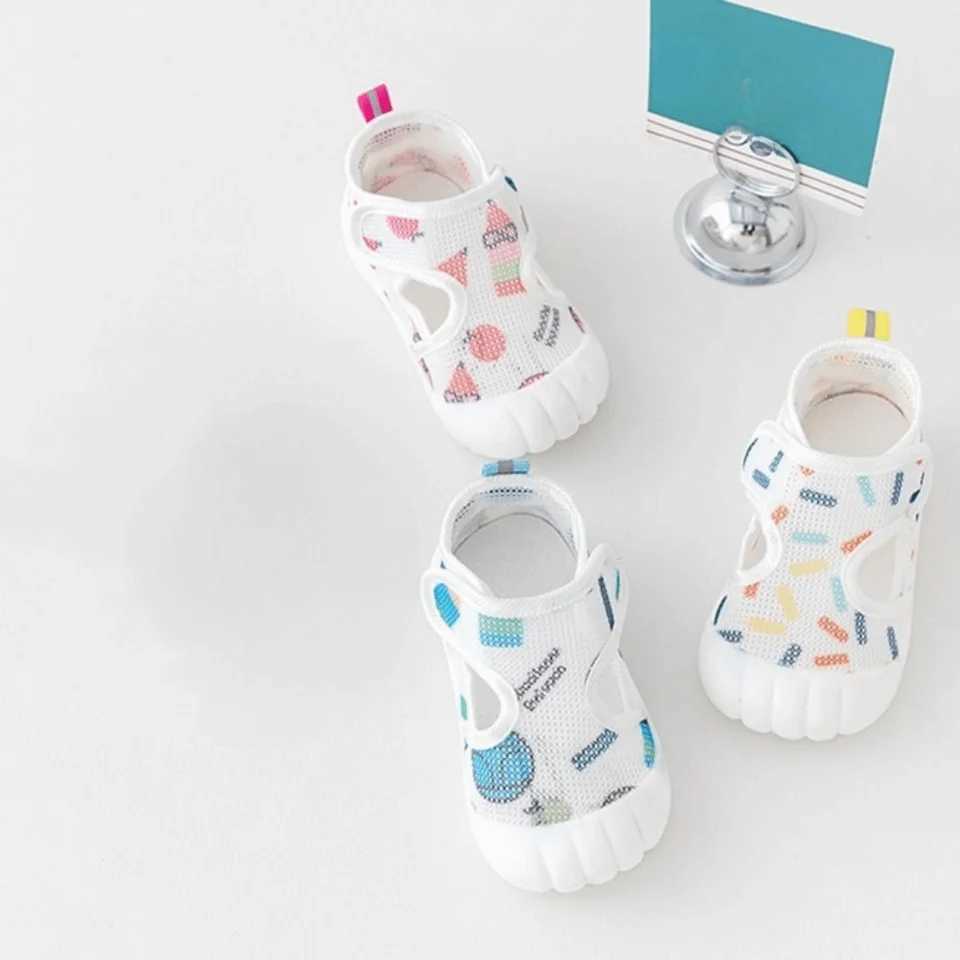 Walking Shoe Breathable Baby Sandals Air Mesh Comfortable First Walkers Flexible Soft Sole Infant Shoes UnisexJ250930