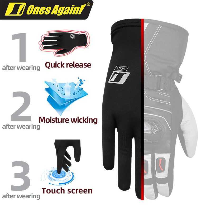 CreativeMotorcycle Inner Gloves Summer Ice Silk Lined Women Driving Light Speed Take Off Thin Tight Winter Inner Lining Gloves Z250925