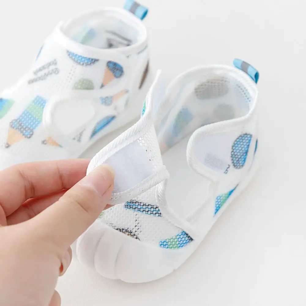 Casual Shoes Breathable Baby Sandals Soft Sole Air Mesh Kids Sandals Flexible Comfortable First Walkers Girls KidsJ250930