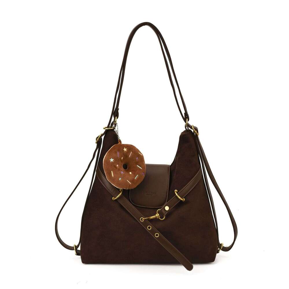 designer bag Luxury bag Deerskin Velvet Large Capacity Backpack Women New fashion Commuter Shoulder Handheld Diagonal Tote Bag