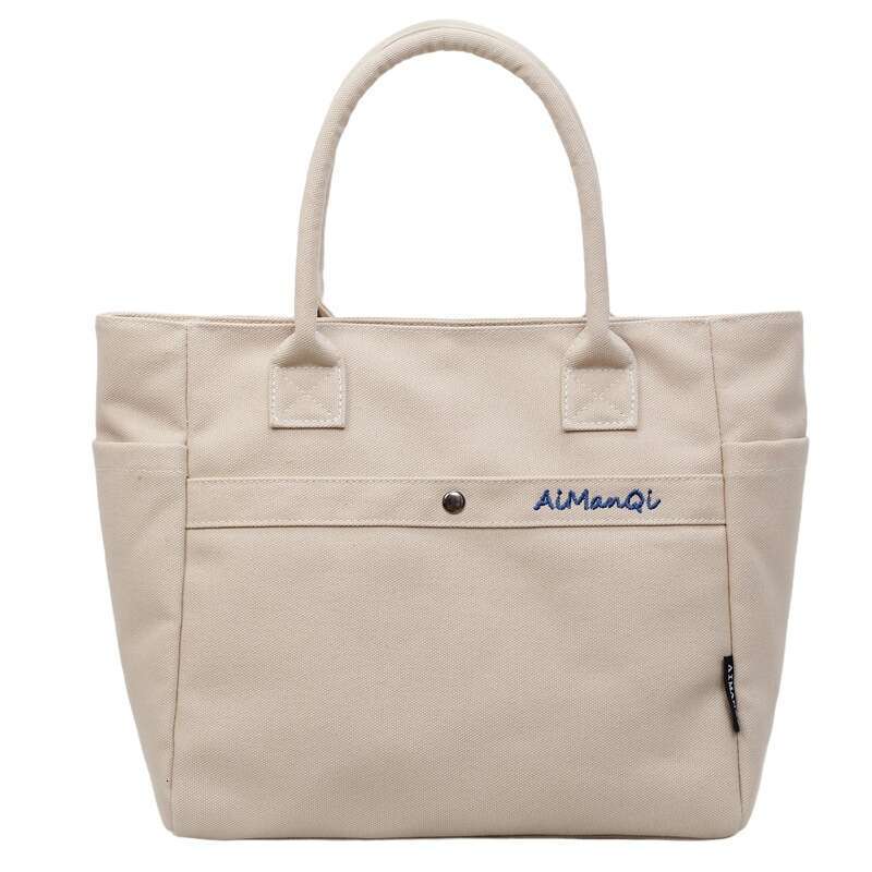designer bag Luxury bag Large Capacity Commuter Canvas New Fashion Versatile Korean Design Handheld Shoulder Tote Bag
