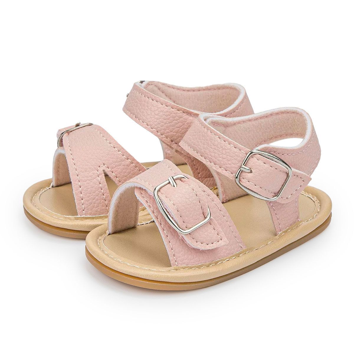 Summer Boys Girls Baby Beach Sandals Shoes Little Kidszworld Kids Toddler Sandals Rubber Bottom Anti-slip 0-18M K0720