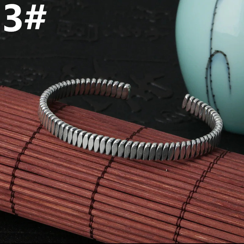 Original And Pure 925 Sterling Silver Hollow Woven High Quality Jewelry Man Bracelets Woman Accesories In B9 250930