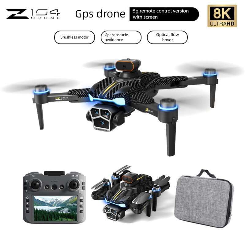 Z Drone With Screen Brushless Motor HD Aerial Photography GPS Intelligent Positioning Remote Control Aircraft
