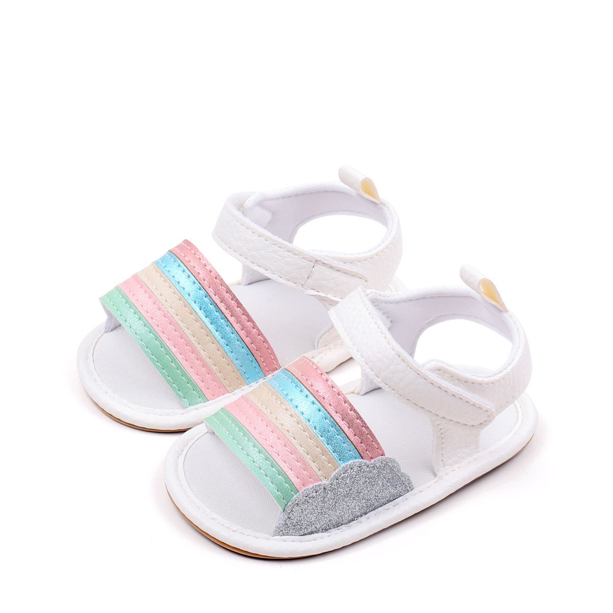 Kids Designer Shoes Summer Baby Little Toddler Sandals Shoes Kidszworld Newborns First Walkers Beach Infant Sandals Size 0 - 18 Months K0701