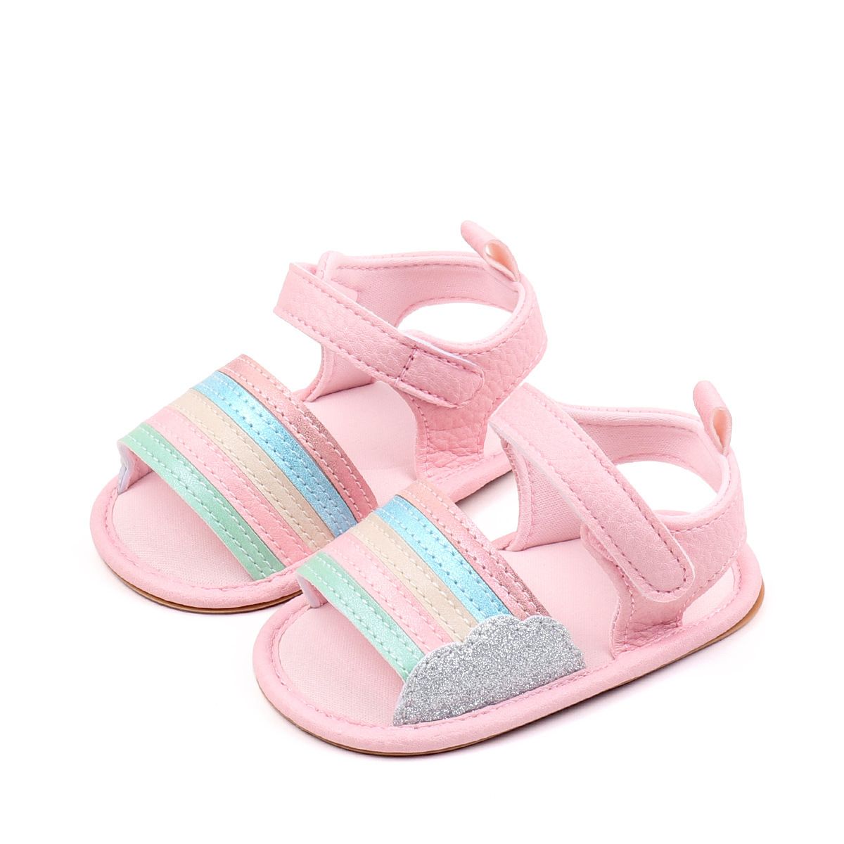 Kids Designer Shoes Summer Baby Little Toddler Sandals Shoes Kidszworld Newborns First Walkers Beach Infant Sandals Size 0 - 18 Months K0701