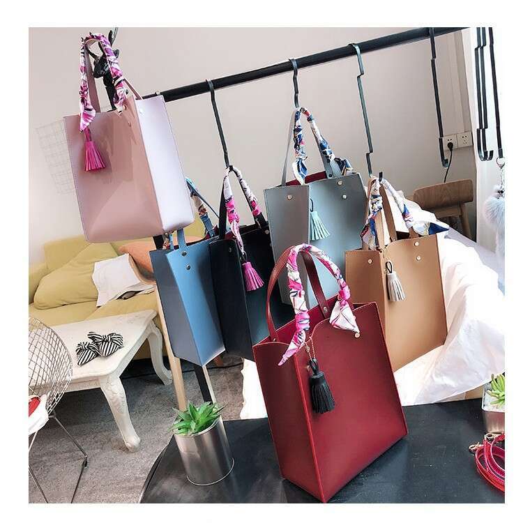 designer bag Luxury bag Korean Style Trendy New Macaron Color Simple Mother-Daughter Tote Handbag Shoulder Crossbody Large Bag