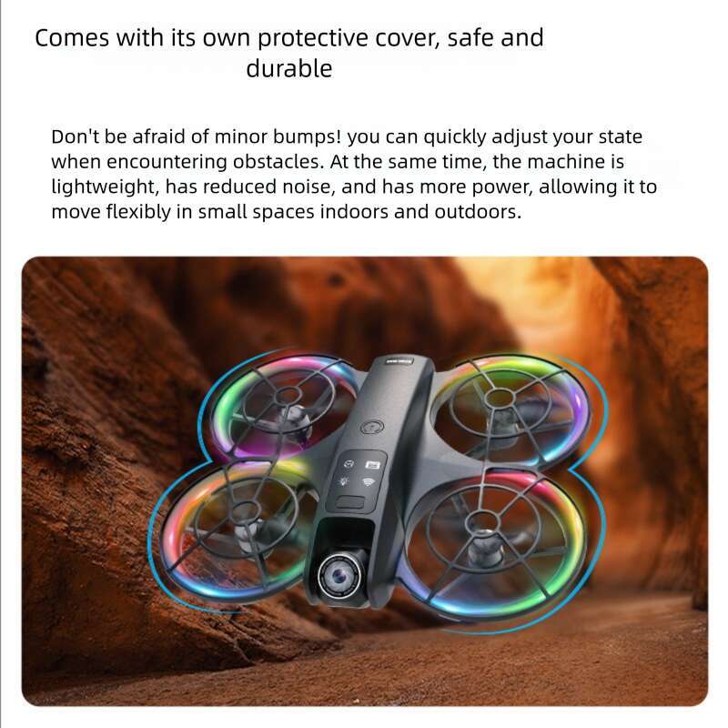 K Drone Brushless With Screen Aerial Photography Aircraft Optical Flow Positioning Color Light Full Protection Remote Control Airplane