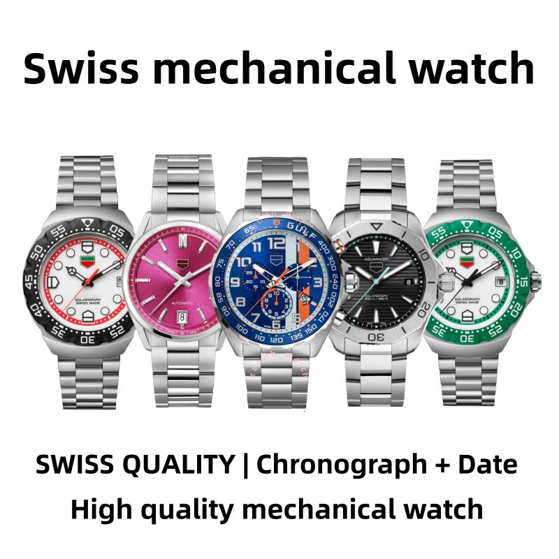 AAA Tagly Heuerers Watch F1 Luxury Mens Watches Designer Monacco Watch Man Watch Woman Watch Lady Super Clone Watch Quartz Mechanical Automatic Watch Box Tagly Huer