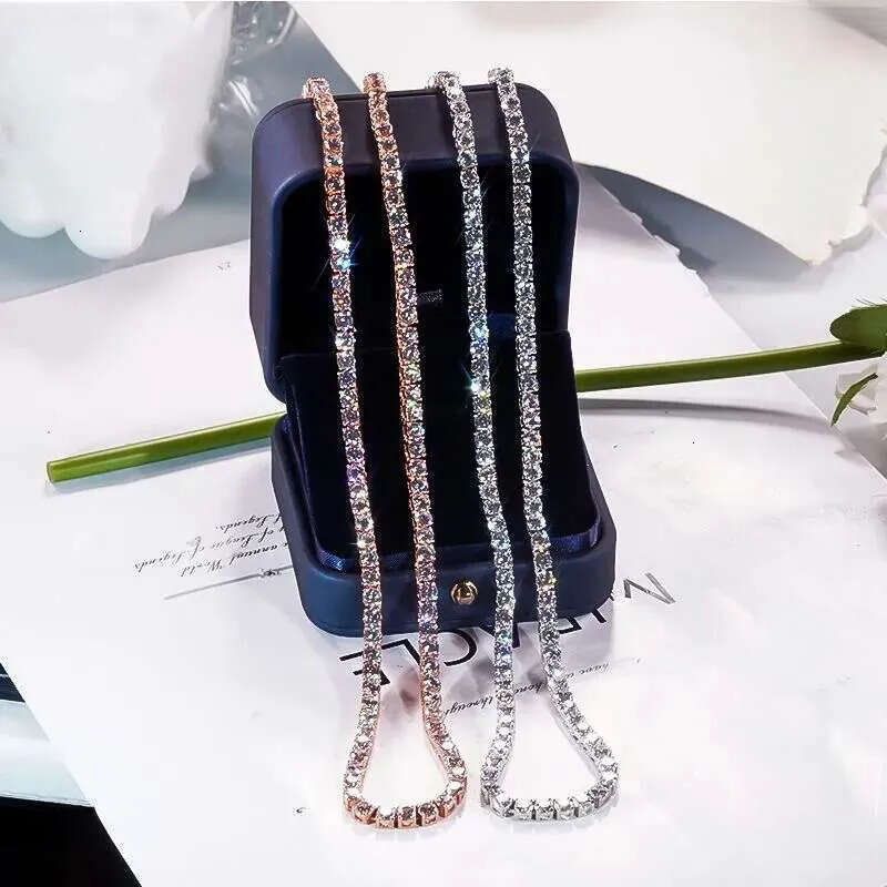 necklace jewelry moissanite jewlery designer for fashion women men nature charms jewelery love gift chain tennis bracelet