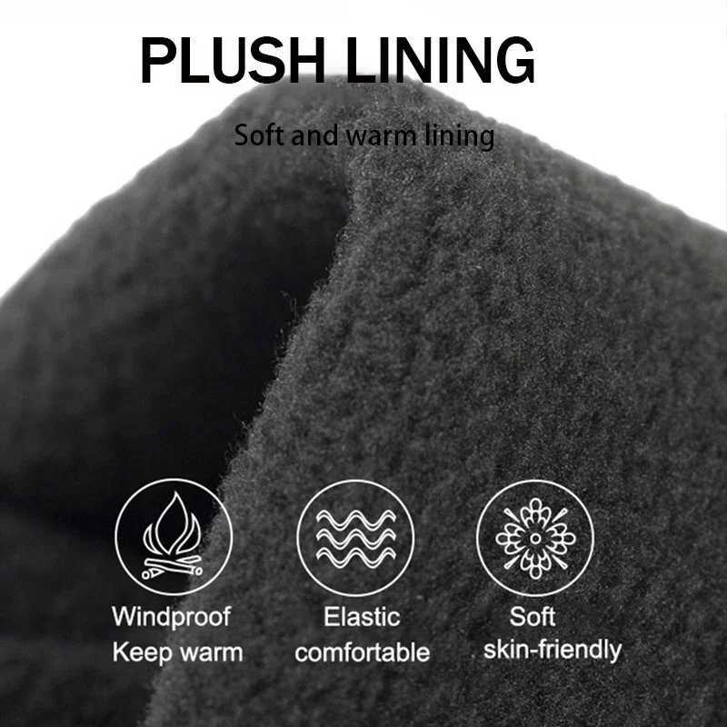 Men Winter Waterproof Cycling Gloves Outdoor Sports Ski Running Motorcycle Touch Screen Gloves NonSlip Warm Full Fingers Z250925