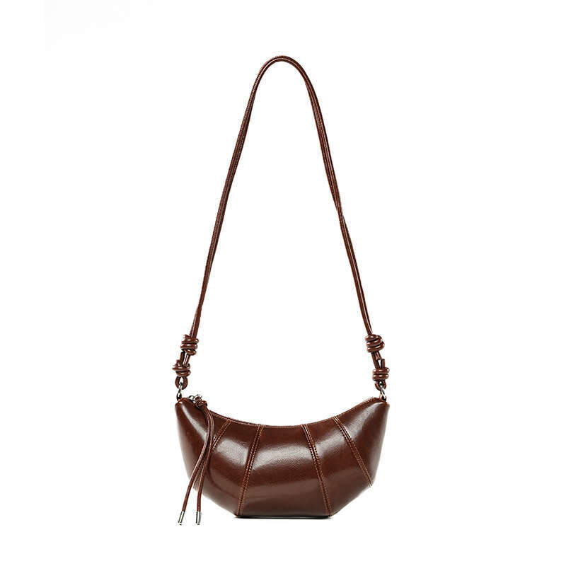 designer bag Luxury bag Croissant Versatile New White Lightweight Commuter Small Women's High-end Crossbody Bag