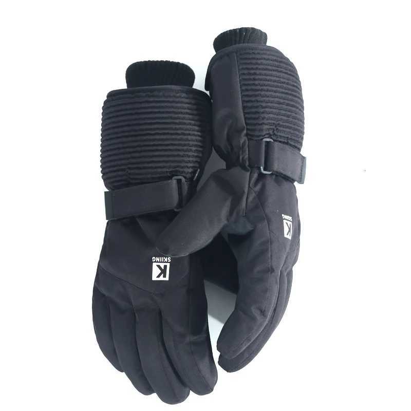 Professional ski glove inner lining for women and men single and double boards winter thick padding waterproof warm protec Z250925
