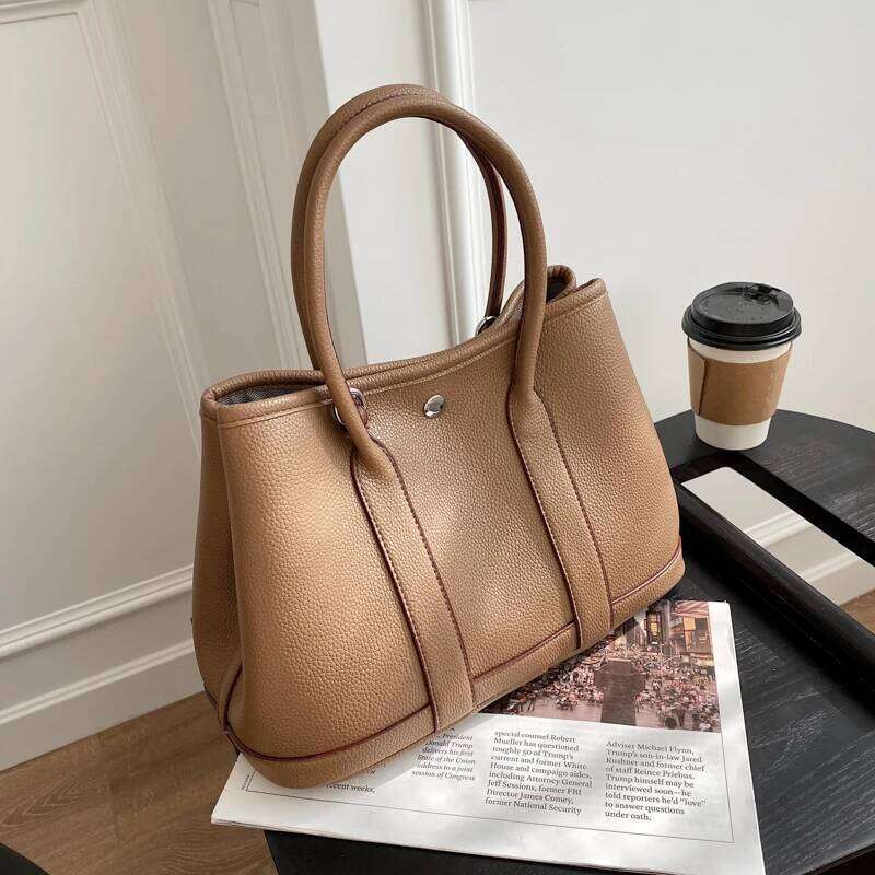 Garden Tote 30 Genuine Leather Women's Bag High-End Feeling 2024 New Trend Crossbody Handbag Briti Sle Polyes... Suotong2510 Mdng