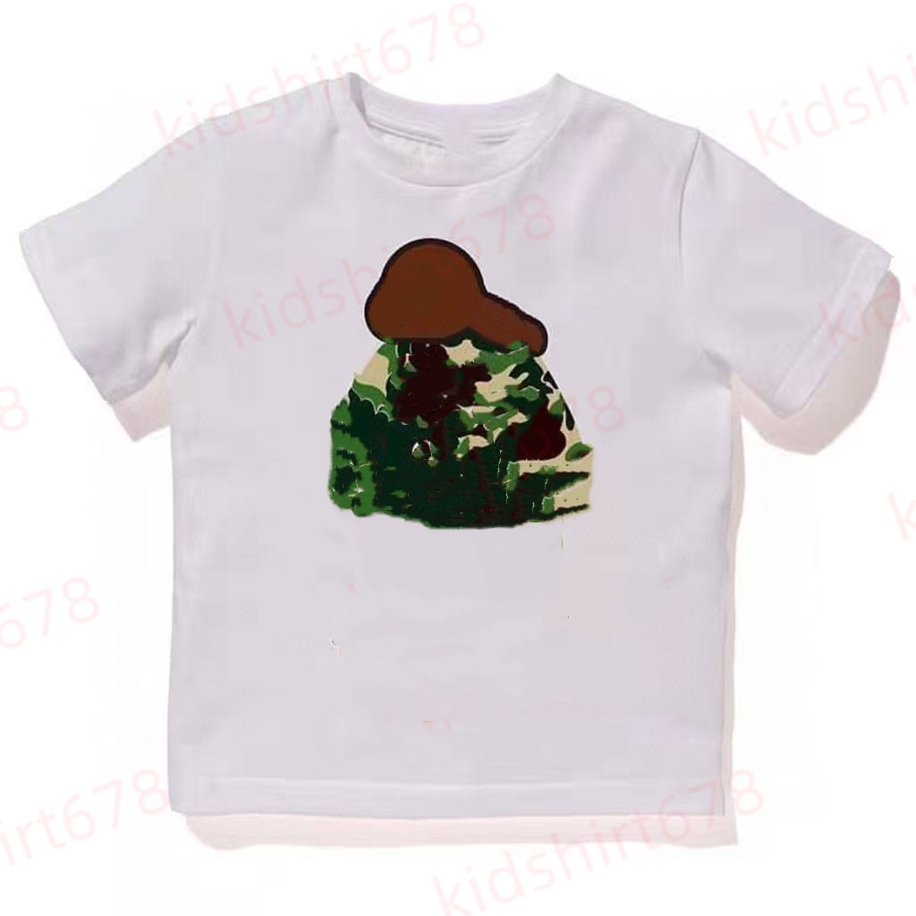 Luxury Designer B Brand Pure Cotton Tshirts For Kids Children Shirt Baby Girl Boy Summer Clothes Short Sleeve Tops Outwear Tee