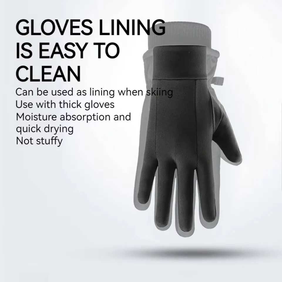 GOBYGO Winter Cycling Gloves Flip Fingers Touch Screen Windproof And Antislip Outdoor Ride A Bike Running Warm Sports Gloves Z250925