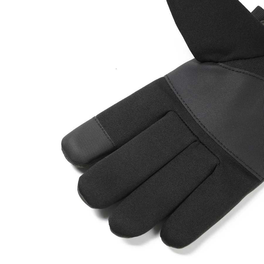 Mens Winter Coldproof Ski Gloves 20 Degrees Windproof Waterproof Touchscreen Soft Fluff Warm Antislip Gloves Z250925