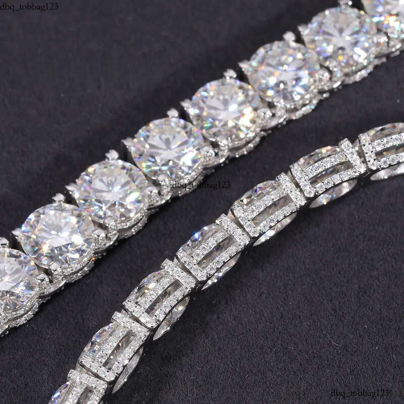 Elegant 3mm VVS Clarity Gold Plated Sier Hypoallergenic Gift Moissanite Tennis Chain