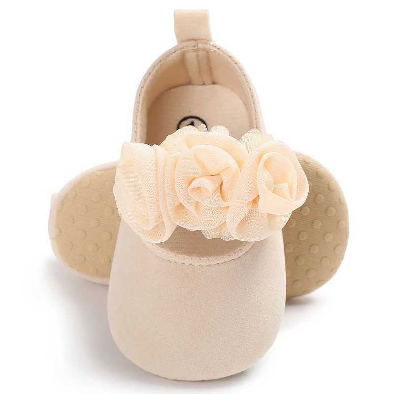 Baby Princess Shoes Flower Princess Walking Shoes Soft Soled Shoes Baby ShoesJ250930