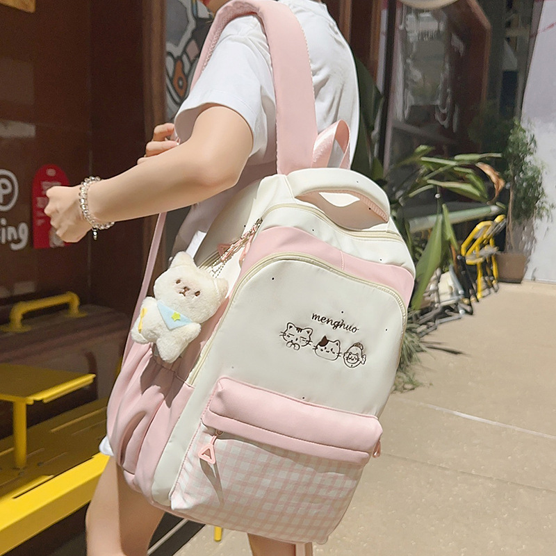Designer 2025 New Large Capacity Waterproof Backpack Fashionable and Versatile