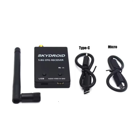 5.8G FPV Receiver UVC Video Downlink OTG VR Android Phone TS832 48CH 600mW Wireless AV Transmitter 1000TV Camer 2.8mm