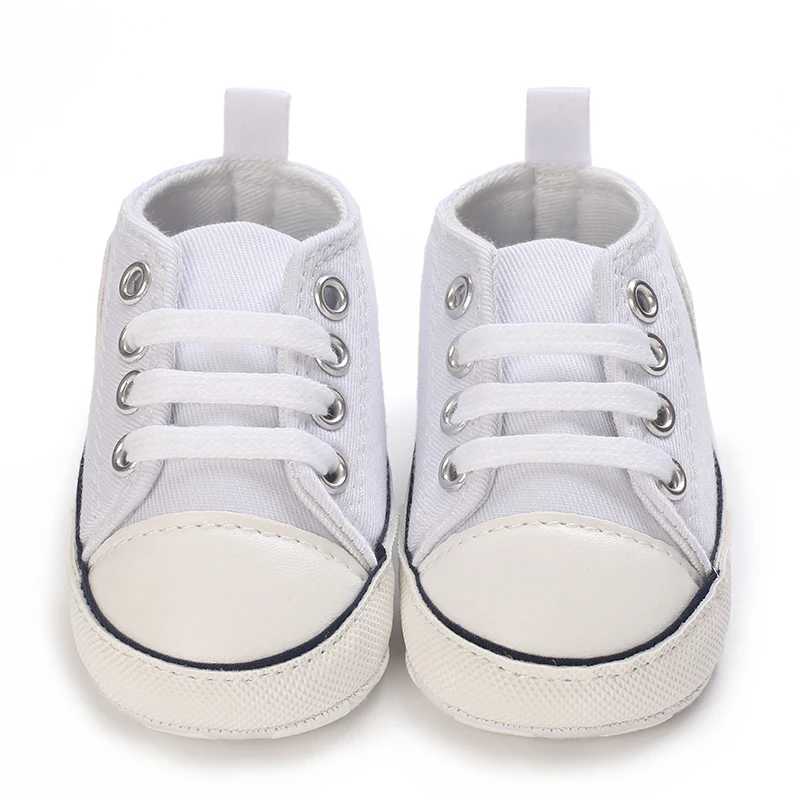 018 Months Newborn Baby Shoes Classic Fashion Casual Sports Shoes for Boys and Girls Non slip Soft Sole Walking ShoesJ250930