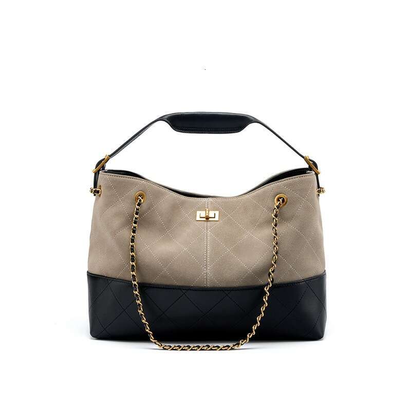 designer bag Luxury bag Handbag Commuter High-End Feel Shoulder Large Capacity Suede New Women's Crossbody Genuine Leather Bucket Bag