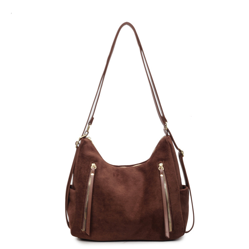Designer Retro Women's Commuter Handbag 2025 New Autumn/Winter Single Shoulder Crossbody Bag Leisure Multi functional Backpack