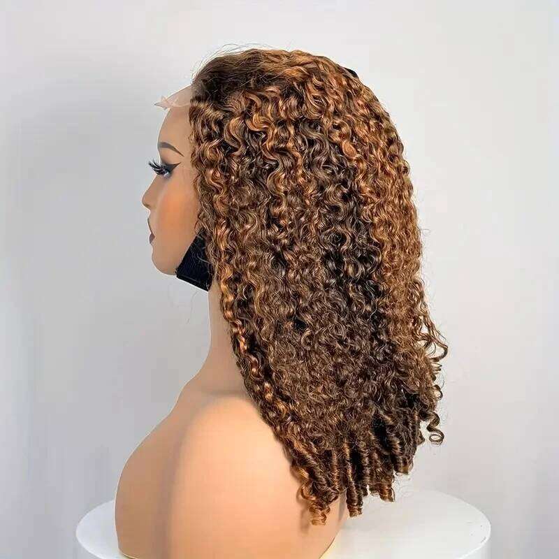 Highlight Burmese HD Lace Front 13X6 Deep Human Hair Frontal Voluminous Curly Water Wave Glueless Wigs Xiusiyuan2510