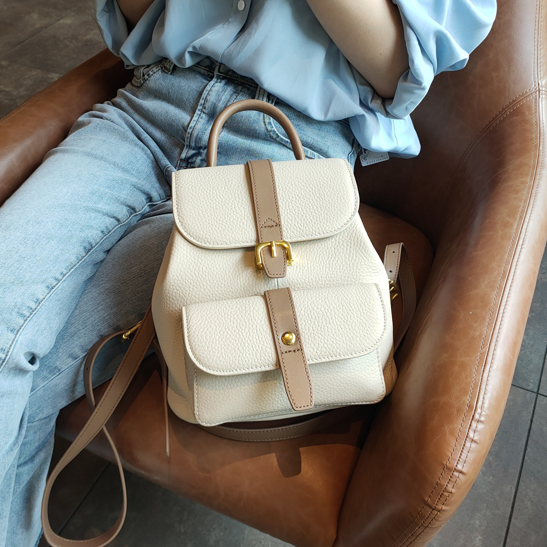 2025 New Backpack Women's Bag Designer Backpack Fashion Multi functional