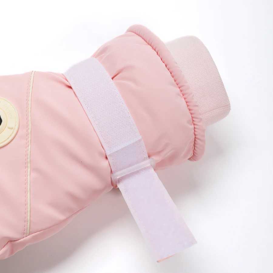 Gloves for women in winter made of thick cotton with added fleece for warmth suitable for riding electric bikes windproof and Z250925