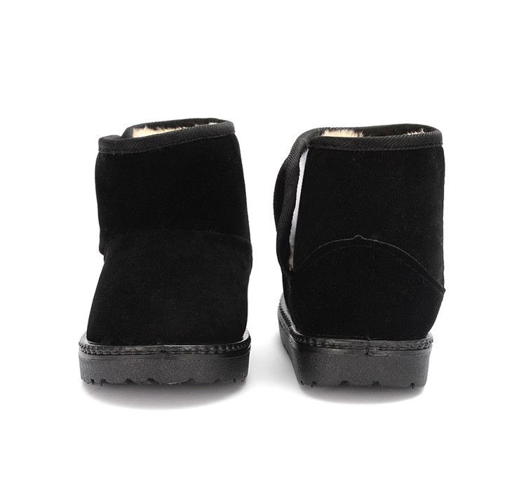 Kids Snow Boots Winter Fashion Non-slip Toddler Boots Skiing Solid Color Warm Pattern Soft Thick Bottom Kid's Shoes Sizes 21 - 38 K0483