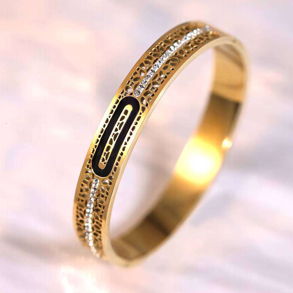 Hy sterling silver Butterfly Bracelet Gold Plated Fashion Women's Jewelry