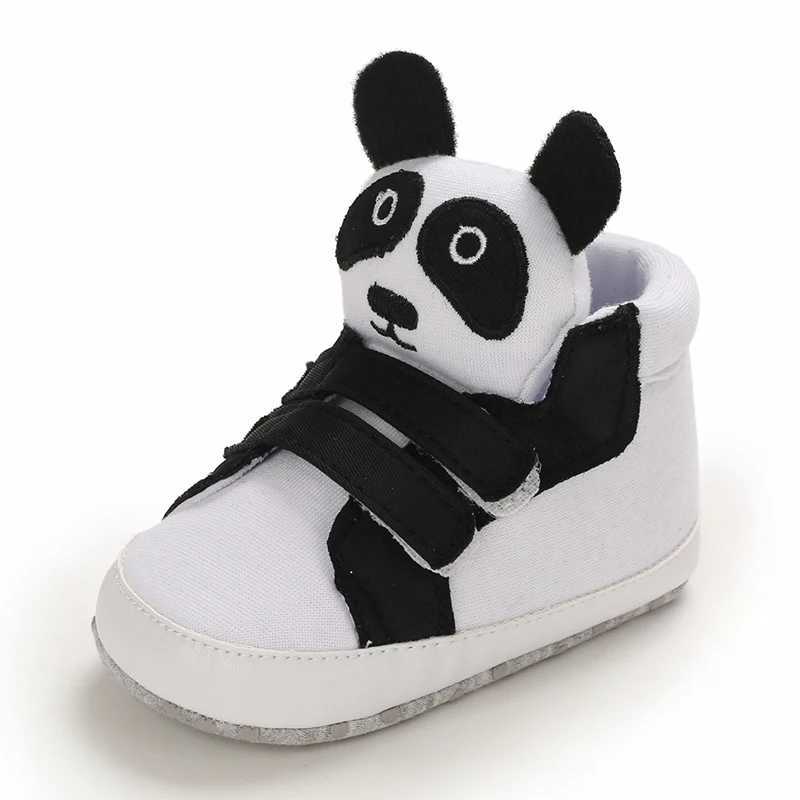 Classic baby shoes for boys and girls cute animal casual flat shoes the first baby cotton non slip and warm walking shoes J250930